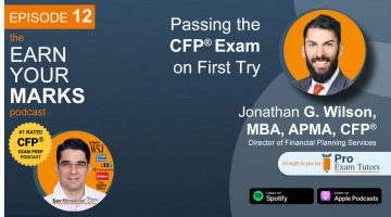 Episode 12 | Passing the CFP Exam With Dalton with Guest Jon Wilson
